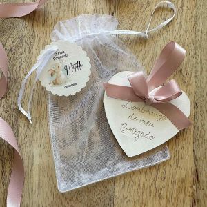 Medalha Coração Batizado