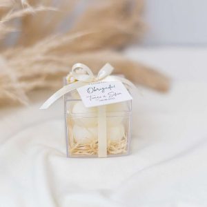 Vela com Bolinhas Caixa