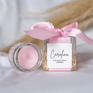Vela Cor de Rosa