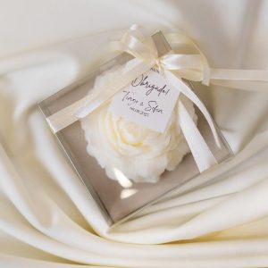 Vela em Formato de Rosa