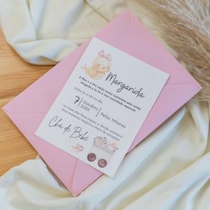 Convite Mia Ché de Bebé