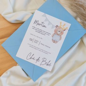 Convite Nolan Chá de Bebé