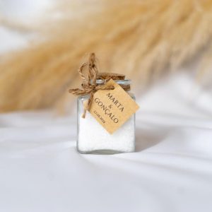 Frasco Sais de Mar Branco